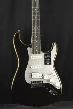 FENDER AMERICAN ULTRA II STRATOCASTER HSS TEXAS TEA EBONY FINGERBOARD