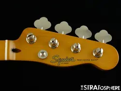 FENDER SQUIER 50S CLASSIC VIBE PRECISION P BASS, NECK & TUNERS, MAPLE 1950S