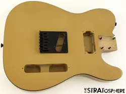 FENDER SQUIER CONTEMPORARY TELECASTER RH TELE BODY   HARDWARE SHORELINE GOLD
