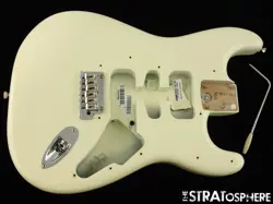 FENDER AMERICAN PROFESSIONAL II STRAT BODY   HARDWARE, ALDER OLYMPIC WHITE