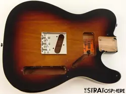 FENDER SQUIER CLASSIC VIBE TELECASTER TELE 60S CUSTOM BODY   HARDWARE SUNBURST