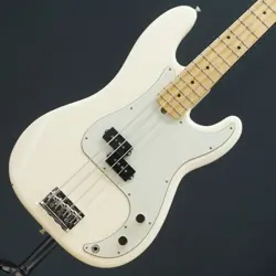 FENDER USA AMERICAN PROFESSIONAL PRECISION BASS USED OLYMPIC WHITE W/HARD CASE