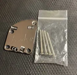 FENDER DELUXE ROADHOUSE STRAT 2018 GUITAR NECK PLATE