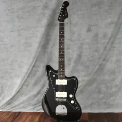 FENDER ELECTRIC GUITAR FSR COLLECTION HYBRID II JAZZMASTER ALDER TRANS BLACK