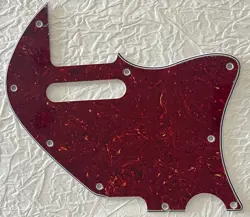 NEW GREAT-FOR FENDER TELE MERLE HAGGARD F HOLE THINLINE GUITAR PICKGUARD RED