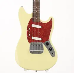 FENDER JAPANMG69-65 YELLOW WHITE