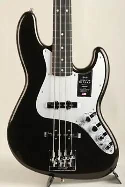 FENDER AMERICAN ULTRA II JAZZ BASS EBONY TEXAS TEA