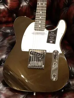 FENDER AMERICAN ULTRA II TELECASTER EBONY / TEXAS TEA