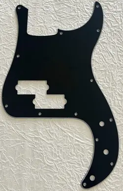NEW GREAT- FOR FENDER US STANDARD PRECISION P BASS STYLE GUITAR PICKGUARD BLACK