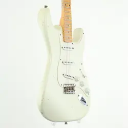 FENDER VINTAGE CUSTOM 1955 STRATOCASTER RELIC AGED OLYMPIC WHITE UMEDA STORE