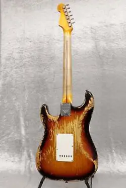 FENDER CUSTOM SHOP LTD RED HOT STRATOCASTER SUPER HEAVY RELIC FADED CHOCOLATE