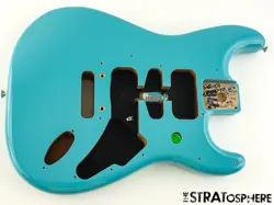 FENDER PLAYER II STRATOCASTER STRAT BODY GUITAR PARTS ALDER AQUATONE BLUE