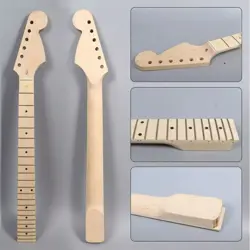 22 FRET ELECTRIC GUITAR NECK 25.5 INCH CANADA MAPLE FRETBOARD FOR FENDER ST PART