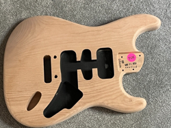 FENDER AMERICAN STRATOCASTER GUITAR BODY UNFINISHED 4 LB 4 OZ