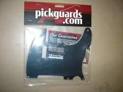 WD CUSTOM PICKGUARD FOR FENDER TELECASTER HUMBUCKER BLACK/CREME/BLACK 5 DEGREE