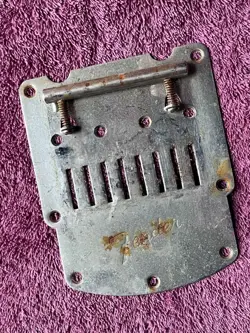 1950S FENDER 400 800 1000 PEDAL STEEL GUITAR BRIDGE PLATE