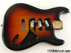 FENDER AMERICAN PROFESSIONAL II STRATOCASTER BODY, STRAT SUNBURST.