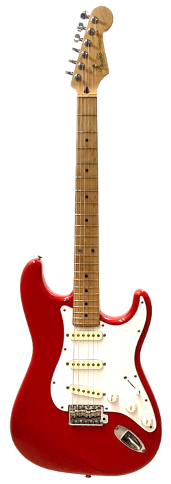 FENDER JAPAN ST-33M VINTAGE STRATOCASTER GUITAR RED MADE IN JAPAN