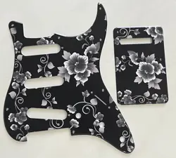 CUSTOM FOR FENDER 11 HOLE STRATOCASTER SSS & TREMOLO COVER BACK GUITAR PICKGUARD