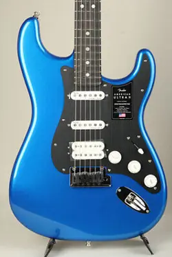 FENDER AMERICAN ULTRA II STRATOCASTER HSS EBONY NOBLE BLUE S N US240019274