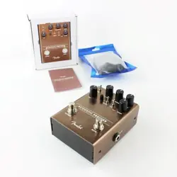 FENDER ACOUSTIC PREVERB - PREAMP REVERB GUITAR EFFECTS PEDAL