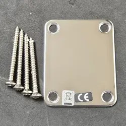 2013 FENDER AMERICAN SPECIAL STRAT / TELE GUITAR BLANK NECK PLATE & SCREWS