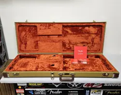 USED FENDER STRATOCASTER OR TELECASTER TWEED CASE FOR STRAT TELE ELECTRIC GUITAR