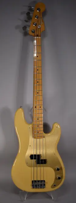 FENDER VINTERA '50S PRECISION BASS VINTAGE BLONDE FINISH