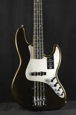 FENDER AMERICAN ULTRA II JAZZ BASS TEXAS TEA EBONY FINGERBOARD