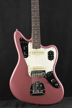 FENDER CUSTOM SHOP '63 JAGUAR DLX CLOSET CLASSIC - AGED BURGUNDY MIST METALLIC