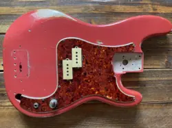 VINTAGE FENDER PRECISION BASS BODY ROAD WORN
