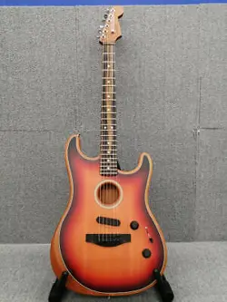 FENDER USA AMERICAN ACOUSTASONIC STRATOCA STRATOCASTER TYPE SAFE DELIVERY FROM J