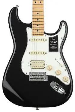 FENDER PLAYER II STRATOCASTER HSS ELECTRIC GUITAR - BLACK WITH MAPLE FINGERBOARD