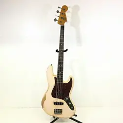 ELECTRIC BASS GUITAR FENDER JAZZ BASS ROAD WORN FADED MX16722968 4 STRING USED