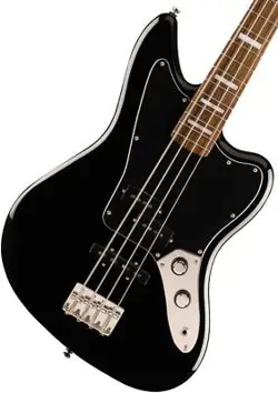 FENDER SQUIER CLASSIC VIBE JAGUAR BASS GUITAR WITH LAUREL FINGERBOARD - BLACK
