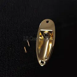 GOLD BOAT JACK PLATE FOR FENDER STRATOCASTER STRAT STYLE GUITAR PARTS US STOCK