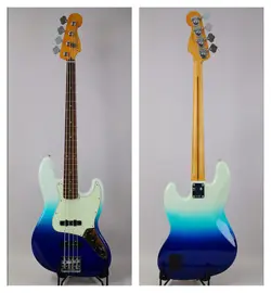 FENDER PLAYER PLUS JAZZ BASS (BELAIR BLUE)  USED