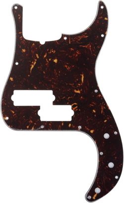 PRO 5-STRING 13-HOLE CONTEMPORARY P BASS PICKGUARD FOR FENDER AMERICAN PRECISION