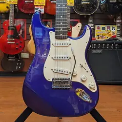 FENDER MEXICO STANDARD STRATOCASTER USED 1998 ALDER BODY MAPLE NECK W/SOFT CASE