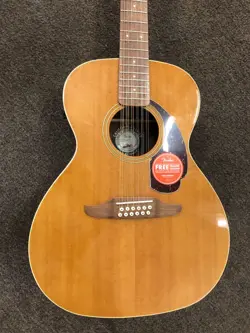 FENDER CALIFORNIA VILLAGER 12-STRING ACOUSTIC-ELECTRIC GUITAR AGED NATURAL