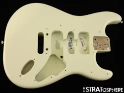FENDER AMERICAN PROFESSIONAL II STRATOCASTER BODY, STRAT PARTS, OLYMPIC WHITE