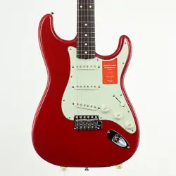 FENDER MADE IN JAPAN TRADITIONAL 60S STRATOCASTER TORINO RED USED W/SOFT CASE