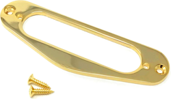 GOLD METAL SINGLE COIL PICKUP MOUNTING RING FOR FENDER STRATOCASTER STRAT GUITAR