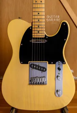 2006 FENDER USA AMERICAN ASH TELECASTER TRANSPARENT BLONDE GUITAR WITH HARDCASE