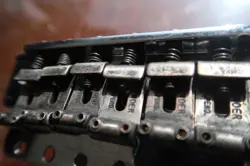 60'S FENDER STRATOCASTER BRIDGE TREMOLO PAT. PEND. SADDLES 50'S RL VINTAGE STRAT