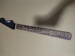 21 FRET STRAT ELECTRIC GUITAR NECK MAPLE FOR DIY FENDER REPLACE BLACK MATTE