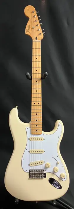 FENDER JIMI HENDRIX STRATOCASTER ELECTRIC GUITAR OLYMPIC WHITE W/ GIG BAG