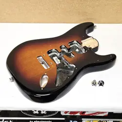 2016 FENDER AMERICAN ELITE STRAT ALDER BODY TOBACCO SUNBURST ELECTRIC GUITAR USA