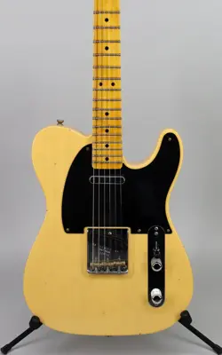 USED 2023 FENDER CUSTOM SHOP '52 TELE JOURNEYMAN AGED NOCASTER BLONDE