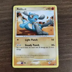 Riolu 91/127 - LP Platinum - 2009 Common Pokemon TCG Card - Image 1
